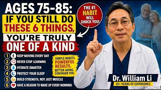 Ages 75–85: If You Still Do These 6 Things, You’re Truly One Of A Kind :Dr. William Li