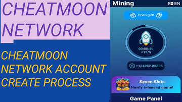 Cheatmoon Network Account Create Process Bangla Tutorial 2023