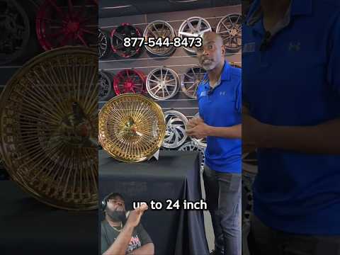 Looking for chrome or gold wire wheels? Call us 877-544-8473 Wheels & vouge tires everything to you