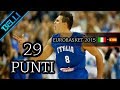 Danilo Gallinari "O'FAMO STRANO STASERA!" 29 Punti (Live🎙F.Tranquillo) 2015 vs Spagna