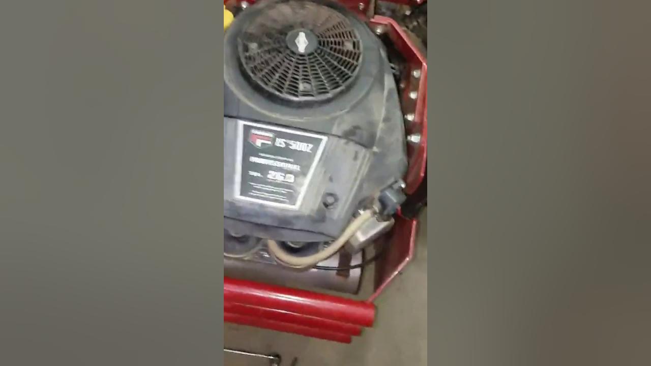 Adjusting The Governor On a Ferris Zero Turn Mower YouTube