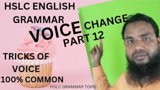 Voice change part 12 English Grammar Learning#Voice change#Voice#Active to Passive voice#100%Common