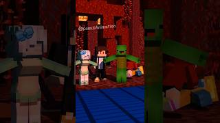 Help Jj Get Through The Death Run - Maizen Minecraft Animation