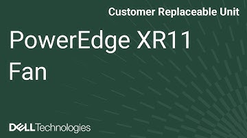Dell  PowerEdge XR11: Remove/Install Fan