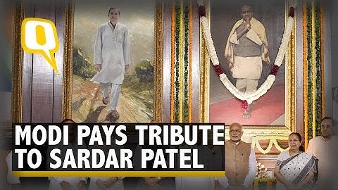 PM Modi Pays Tribute to Sardar Patel, Flags Off ‘Run For Unity’