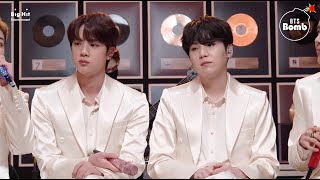 [BANGTAN BOMB] 'Dynamite' Stage CAM (Jin & SUGA focus) @ MTV Unplugged - BTS (방탄소년단)