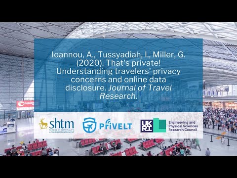 That's Private! Travelers' Privacy Concerns & Data Disclosure