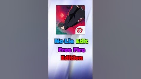 Free Fire No Lie-Sean Paul (ft. Dua Lipa) edit #shorts #edit