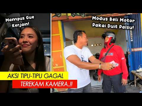 Modus Beli Motor Pakai Duit Palsu..!! Deretan Aksi Tipu-Tipu Gagal Yang Terekam Kamera - Pt.10