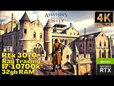 Assassin's Creed Unity in 2021 [PC] Ray Tracing Realistic Graphics MOD