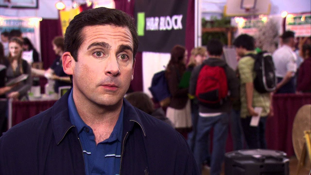 Season 4 Episode 13 The Office Job Fair YouTube