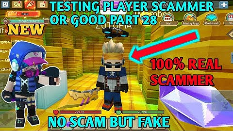 100% SCAMMER | TESTING PLAYER SCAMMER OR GOOD PART 28 | RAPPY PRO BG | BMGO