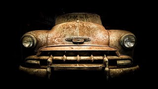 Abandoned Vintage Cars Wallpapers | Creepy Old Rusty Moss Wreck 4k HD screenshot 1