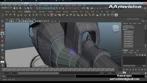 Episode1 Maya 3d modelling Helicopter Pt25