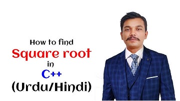Lecture 37 How to Take Square Root in C++ (Hindi/Urdu)
