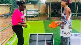 Destiny vs immaculate on color cone grid game challenge.