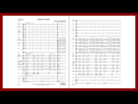 Crazy Train by Ozzy Osbourne | Arr. Johnnie Vinson