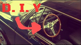 Replacing a Car SteeringWheel | BMW Neue Klasse 2002 |