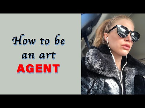 How to become an art agent, art dealer, represent artists overcoming shyness