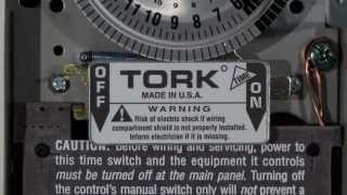 Tork 1101 24 Hour Timer Switch Wiring For 120 Volts Youtube