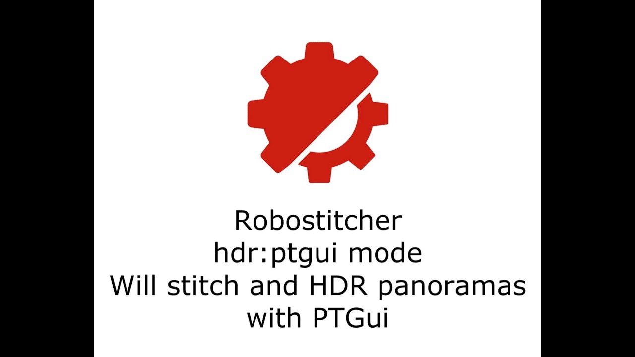 HDR and stitch panoramas with Robostitcher. Mode hdr:ptgui