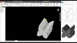 Autodesk Inventor - 2D Sketch: V Block