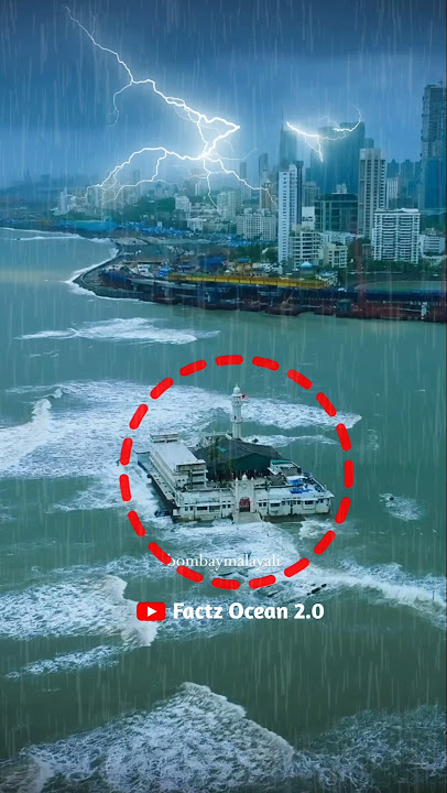 Haji Aliؓ  Dargah In Heavy Flood!⚡️