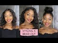 5 Minute Low Manipulation Styles on a Braid Out | Healthy Hair Junkie