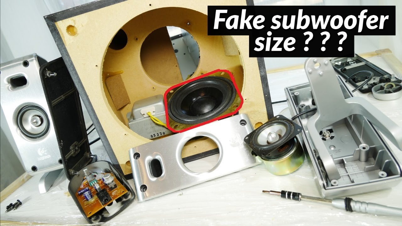 Look inside Z-2300 speaker - What's Inside? PART II -
