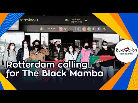 The Black Mamba j esto em Roterdo | Euroviso 2021