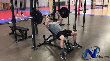 Eccentric Incline Bench Press