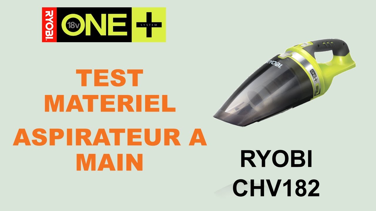 Ryobi Aspirateur d'atelier à main RYOBI 18V OnePlus sans batterie ni  chargeur CHV182M pas cher 