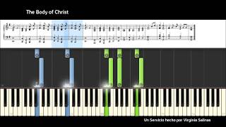 The Body of Christ / LDS / SUD Piano Tutorial
