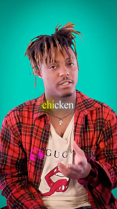 When Juice WRLD got honest about food 🍝🍗
