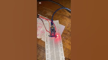 Making a touch sensor turn control an led like a switch. #electronics #arduino #ttp223  #project