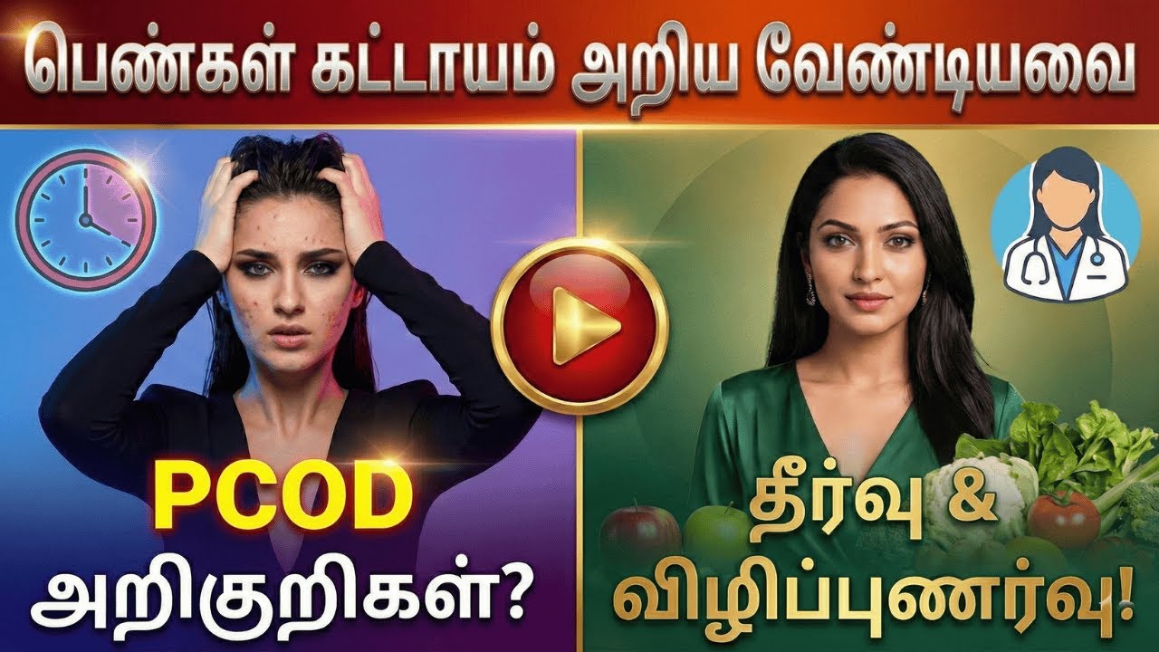 PCOD & PCOS என்றால் என்ன? அதன் அறிகுறிகள் மற்றும் தீர்வுகள் | Udal Inside