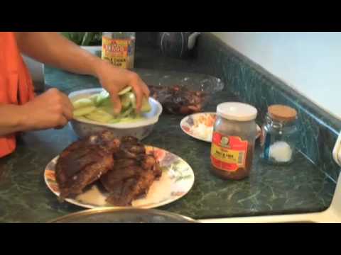 Cooking With Tina Diaz - Fried Tilapia & Seaweed,C...