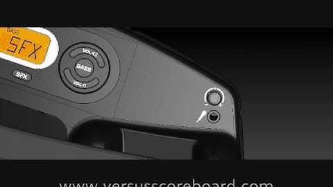 VERSUS Scoreboard - Portable Electronic Scoreboard and MP3 Audio Player