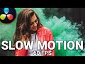 SMOOTH Slow Motion With Only 60 FPS in Davinci Resolve