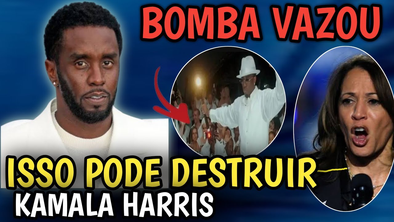 APOIO DE P.DIDDY A KAMALA HARRIS, vídeo VAZOU! FESTA DE P.DIDY,KAMALA ...