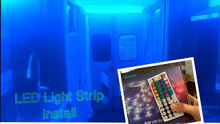 How to install LED light strips in your van |VAN LIFE Govee LED light strips
