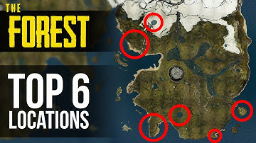 TOP 6 BASE LOCATIONS! The Forest