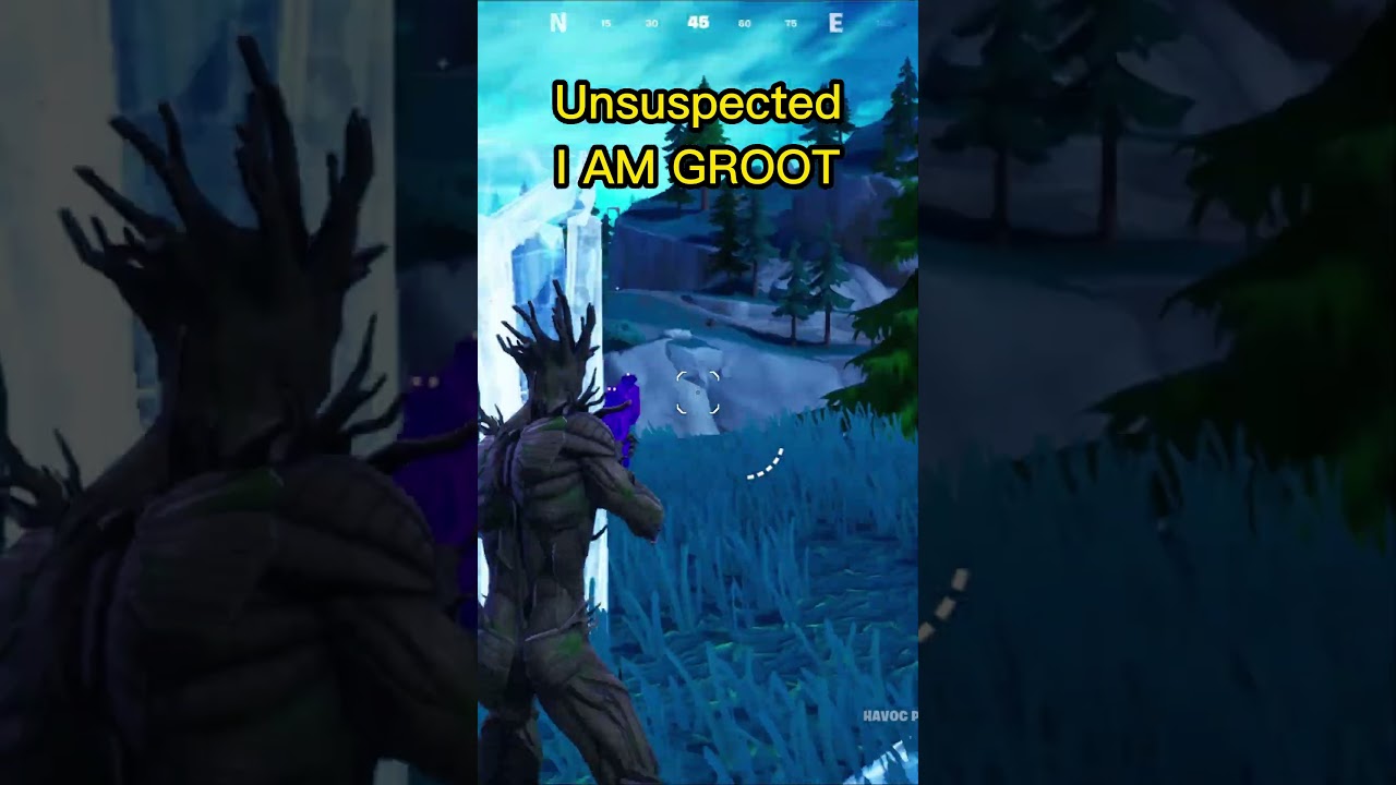 GROOT STALKS CLONE TROOPER Fortnite edition