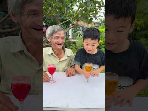 Hai ông Cháu Trêu Trọc Nhau Siêu Dễ Thương PART4 Shorts Cute Funnycute