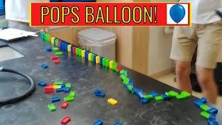 RUBE GOLDBERG 2.0 (pops balloon)