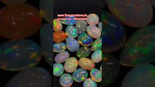 Ethiopian Opal Gemstone 💎💍#opal #birthstone #finegemstone #shorts