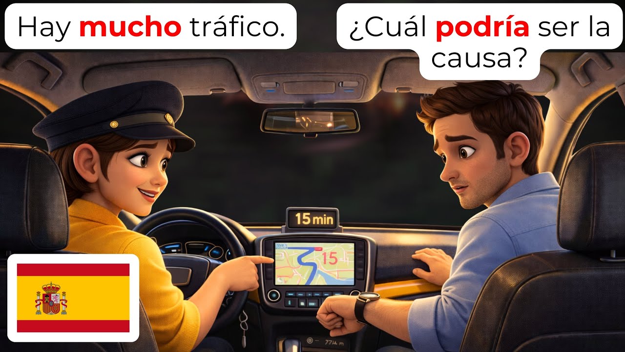 🇪🇸 15 Ежедневных Испанских Диалогов, Которые Должен Выучить Каждый Новичок | Сценарии Такси и Вод...