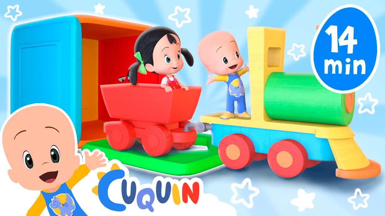 Aprende formas con vehículos | Bebés | Cleo & Cuquín