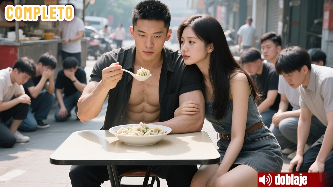 Salvó a una belleza en apuros en un puesto callejero, venció a los malos… ¡y ella cayó rendida