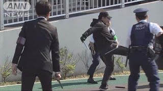 “不審者が侵入し爆発物”想定　浄水場でテロ訓練(16/10/20)